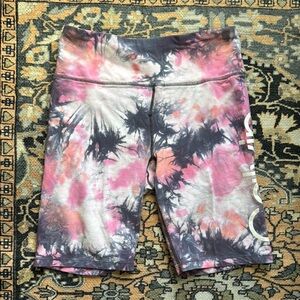Calvin Klein tie-dye bike shorts